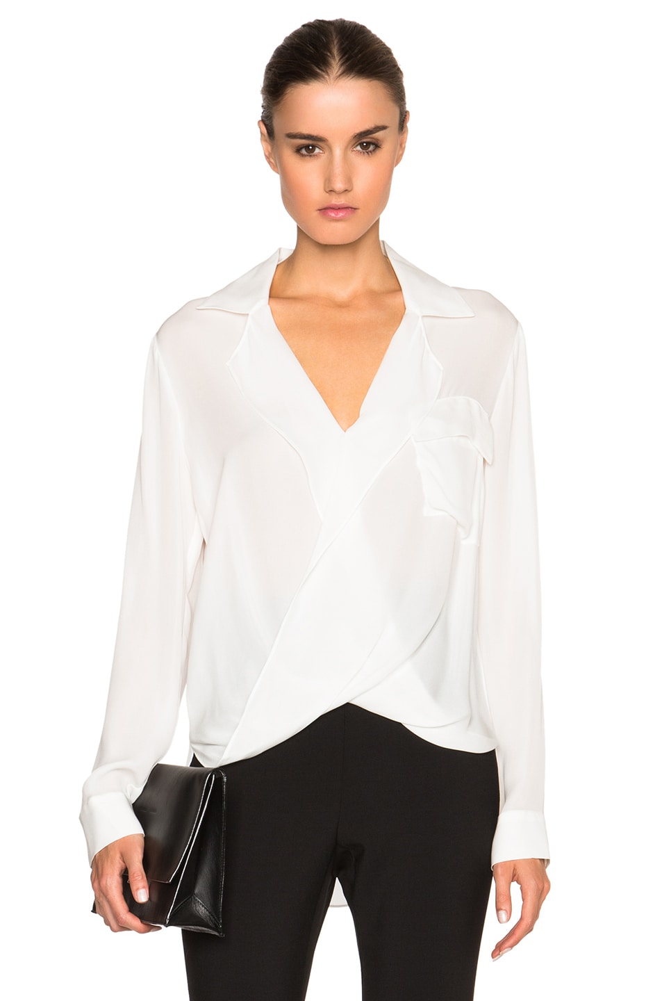 Image 1 of L'AGENCE Lola Top in Ivory