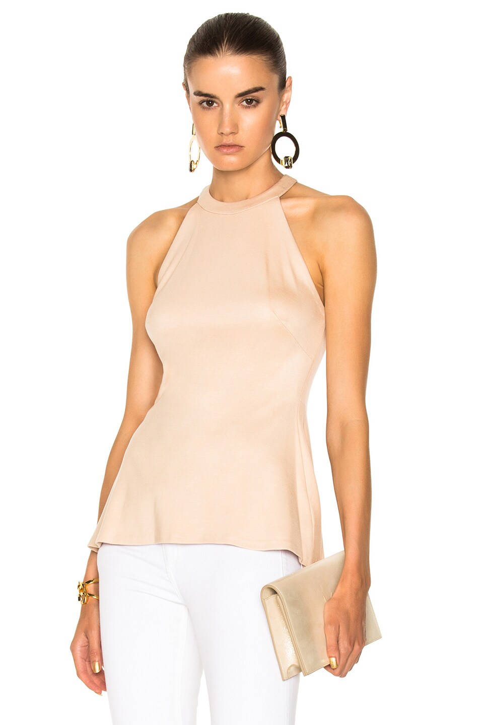 Image 1 of L'AGENCE Batista Sleeveless Top in Frappe