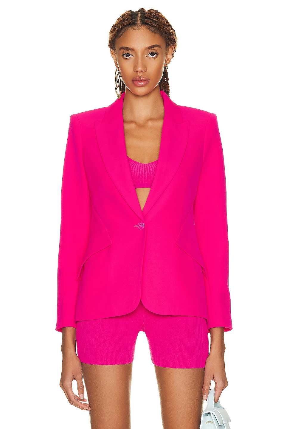 Image 1 of L'AGENCE Chamberlain Blazer in Pink Glo