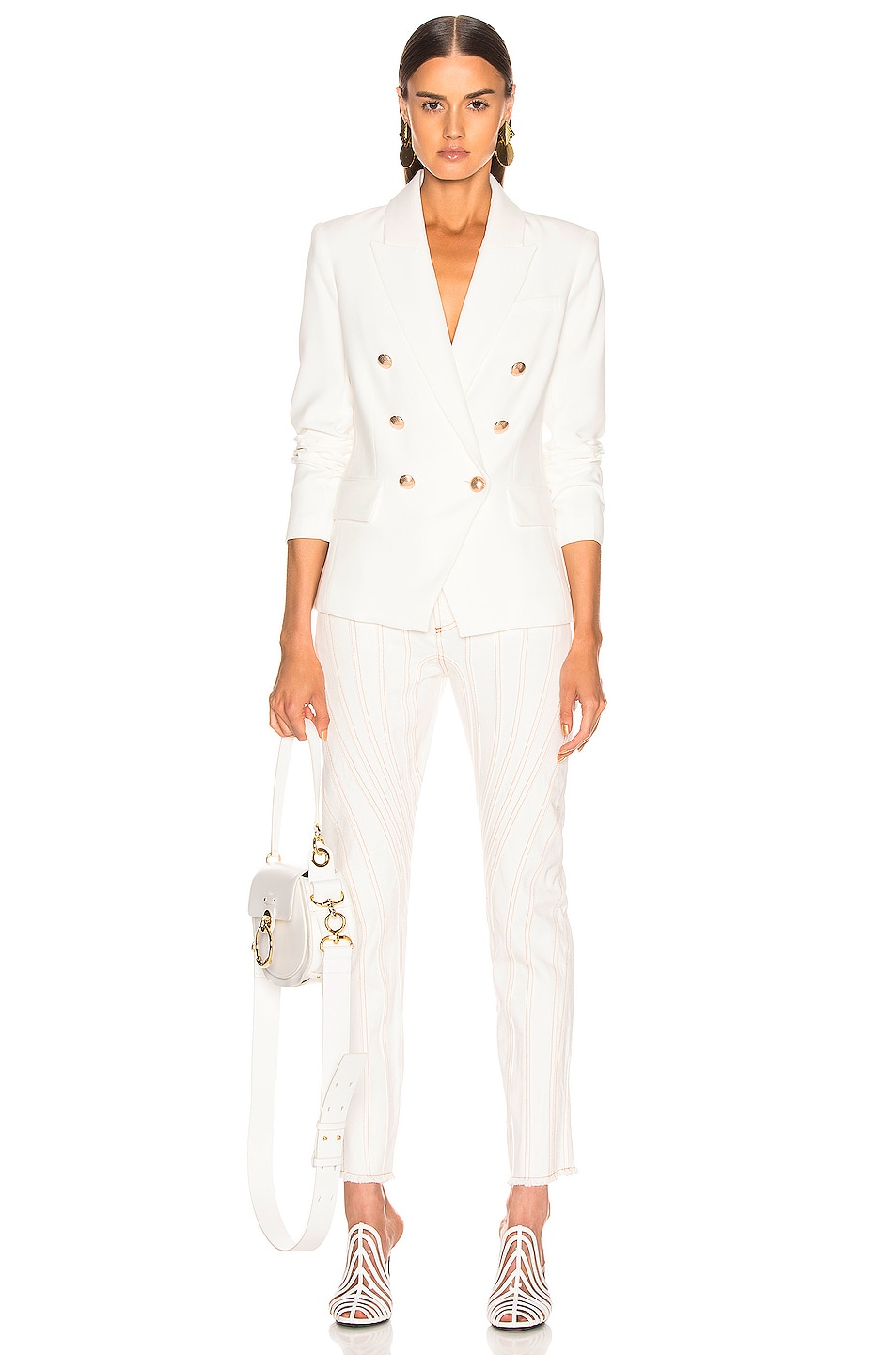 L'AGENCE Kenzie Double Breasted Blazer thumbnail