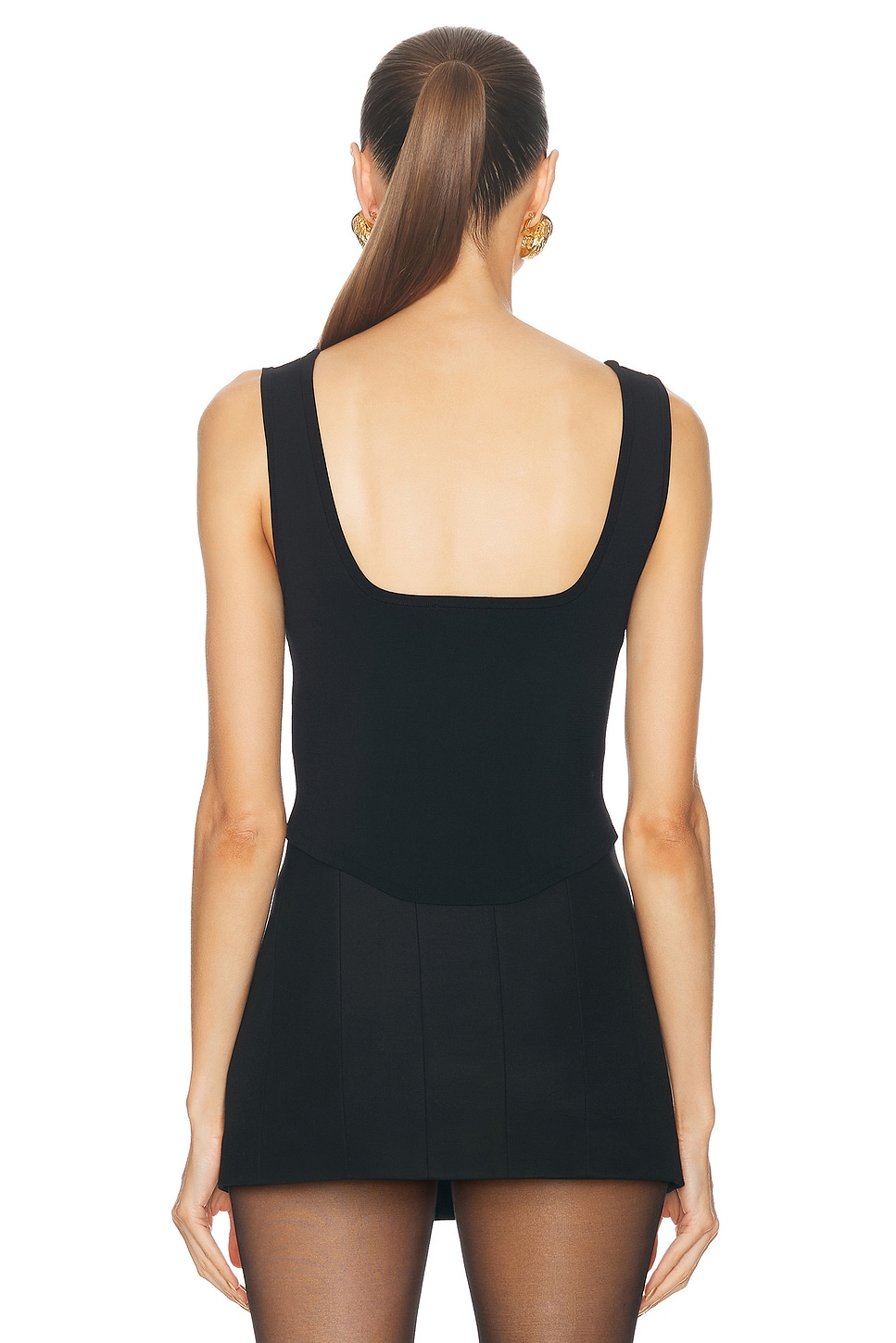 L'AGENCE Saga Square Neck Knit thumbnail