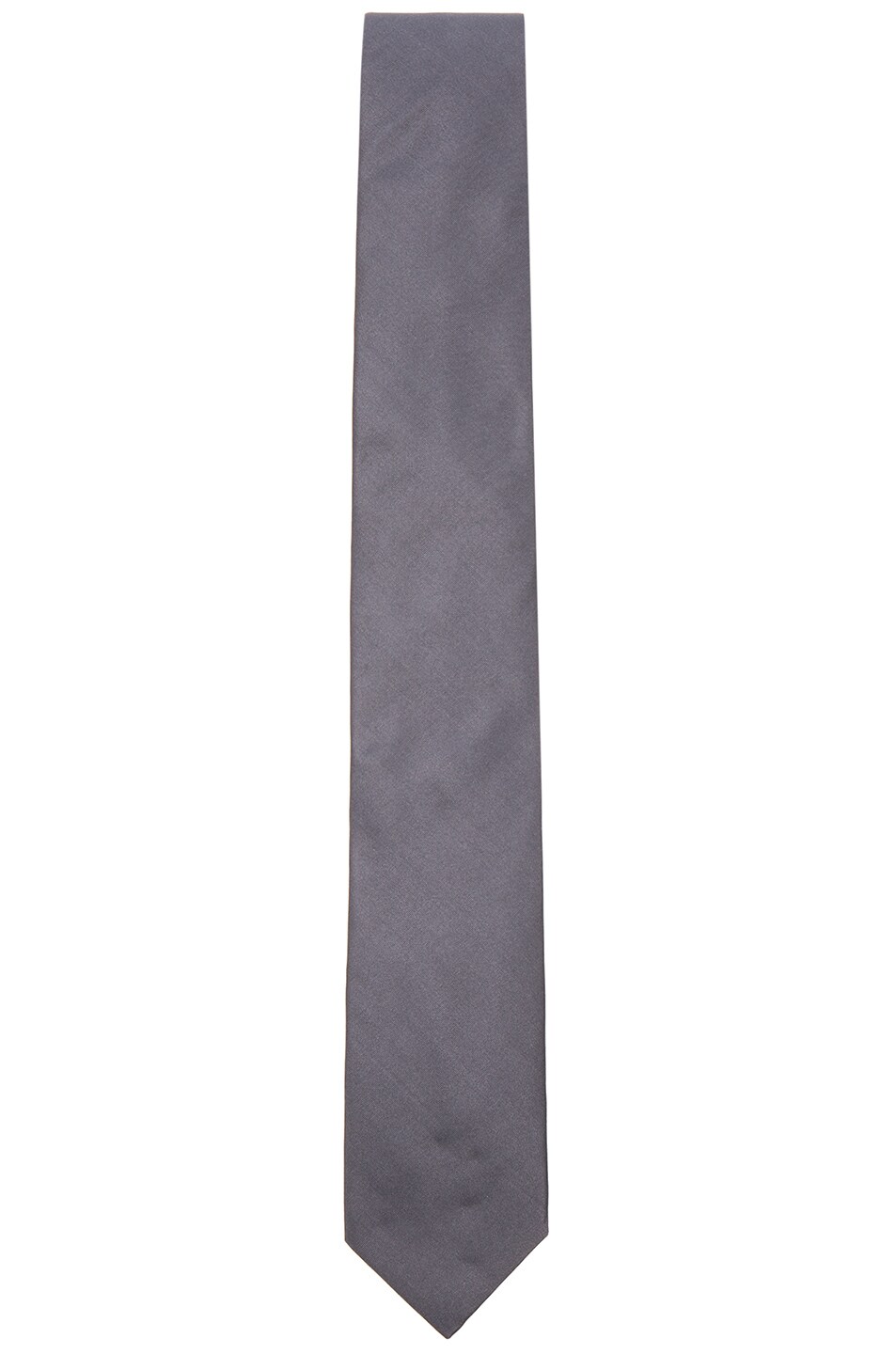 Image 1 of Lanvin Grosgrain Tie in Grey