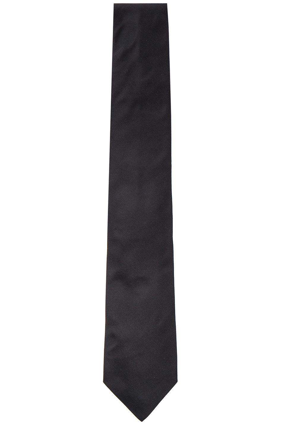 Image 1 of Lanvin Grosgrain Tie in Black