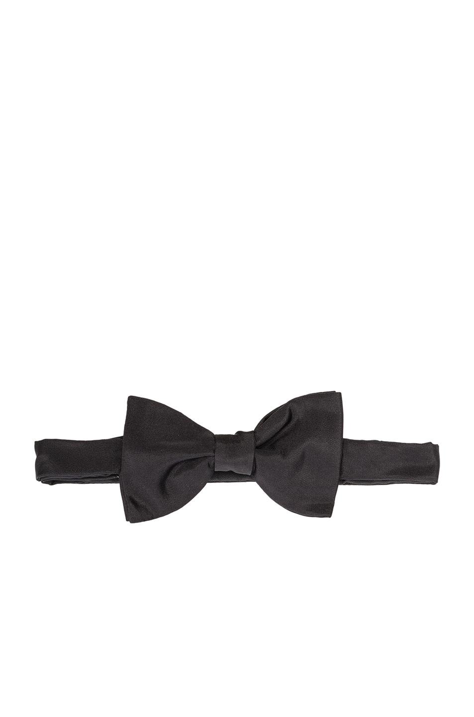 Image 1 of Lanvin Grosgrain Bow Tie in Black