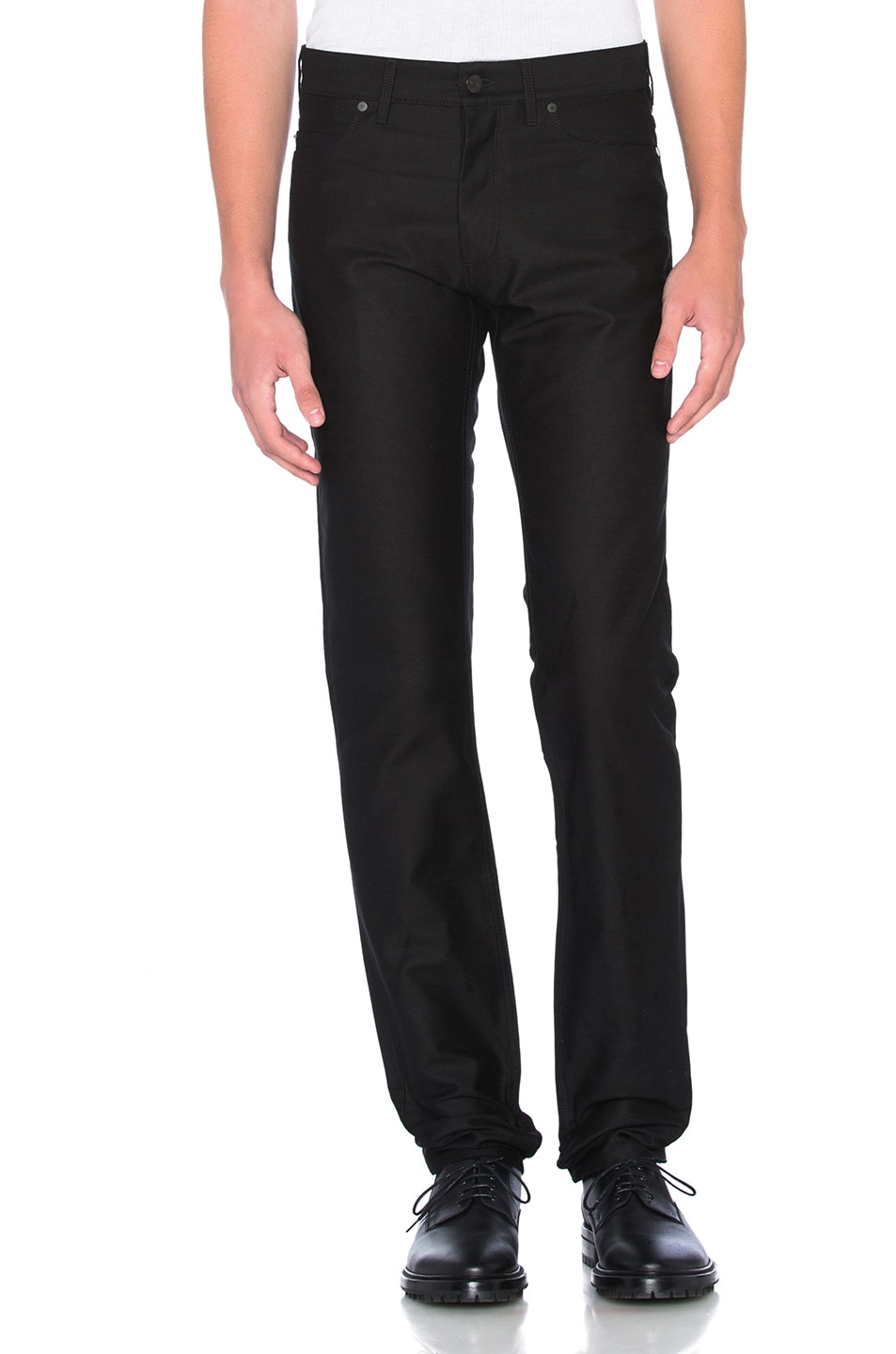 Image 1 of Lanvin Denim Skinny Pants in Black