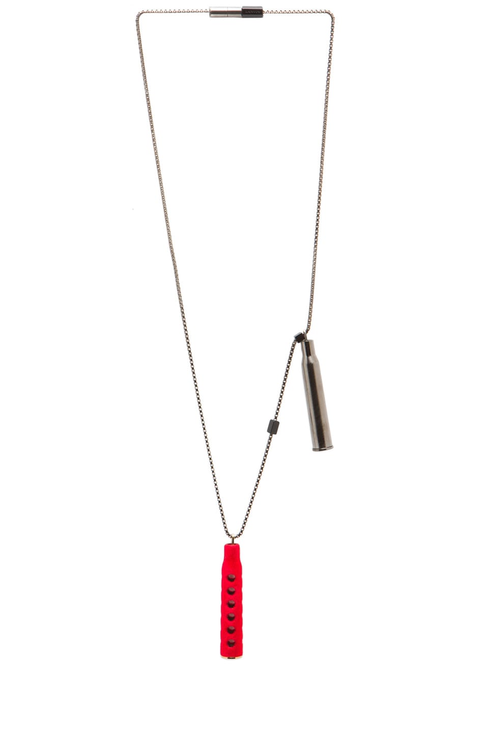 Image 1 of Lanvin Long Necklace in Red