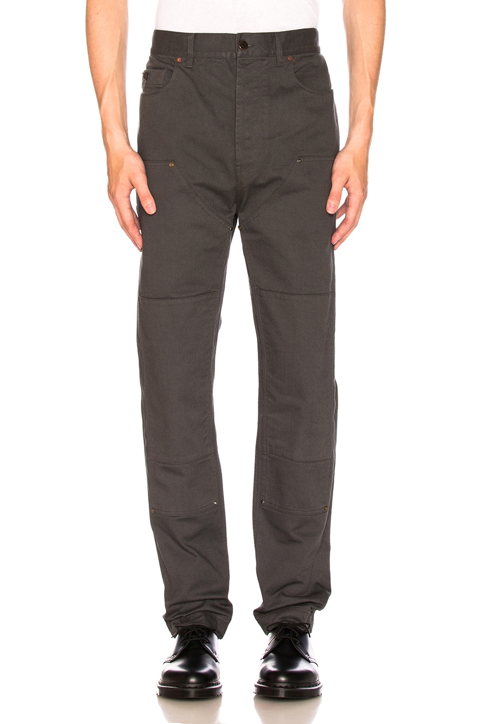 Image 1 of Lanvin Workwear Pants in Anthracite