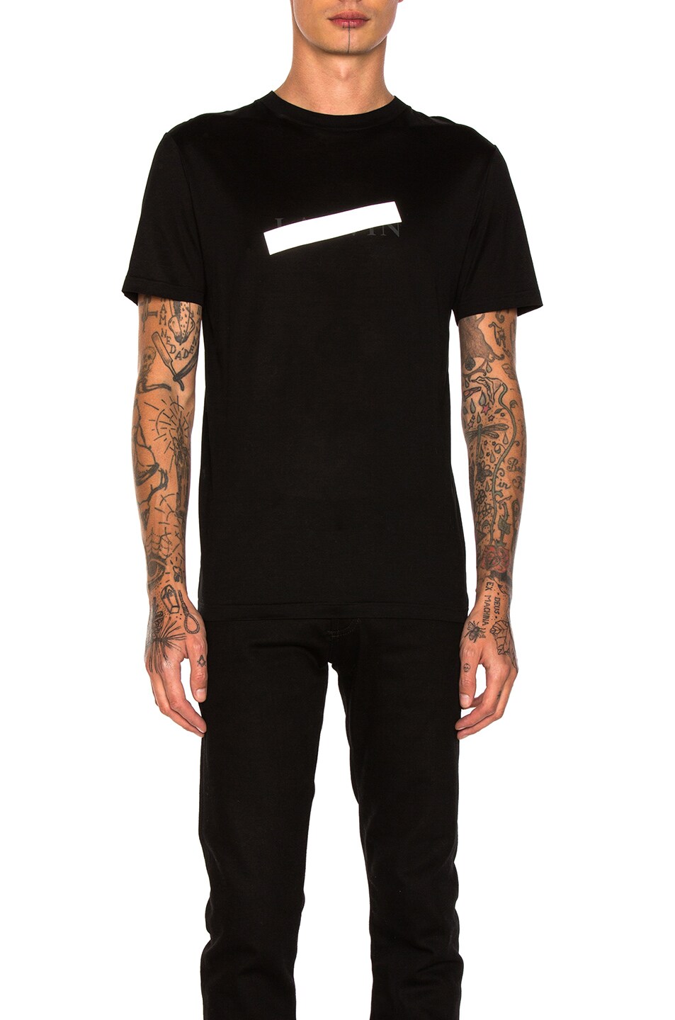 Image 1 of Lanvin Graphic Tee in Black