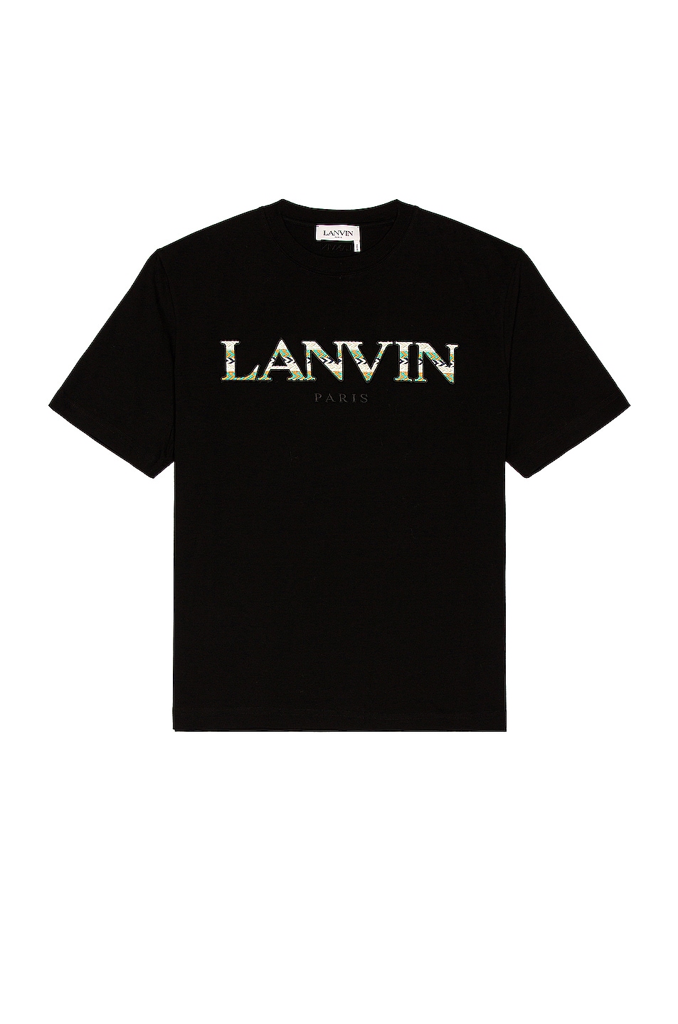 Image 1 of Lanvin Curb Regular Tee in Black