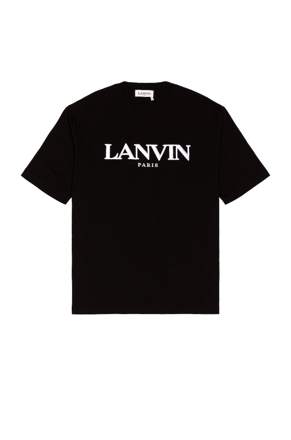 Image 1 of Lanvin Embroidered Tee in Black