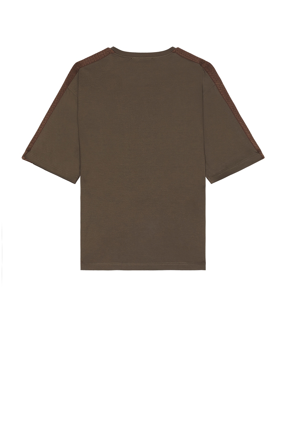 Shop Lanvin Side Curb T-shirt In Shadow