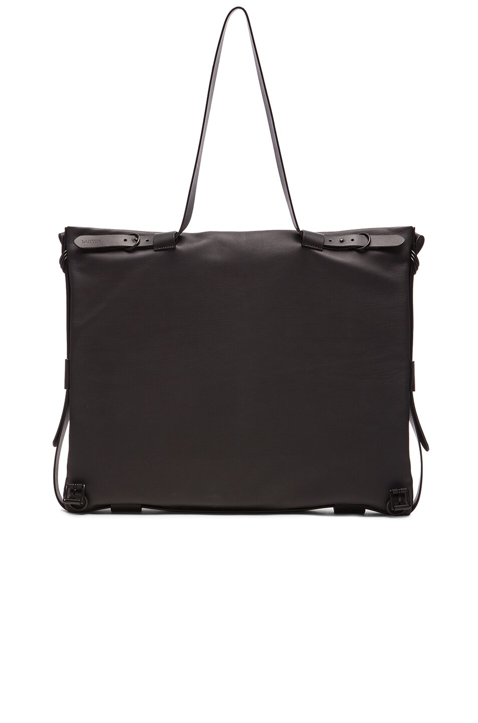 Image 1 of Lanvin Multi Shopper Bag in Dark Grey