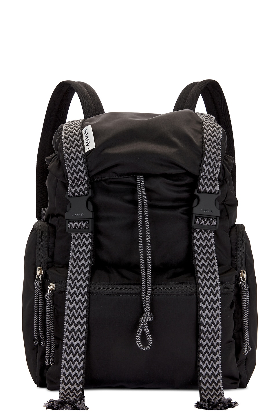 Lanvin Curb Backpack In Black