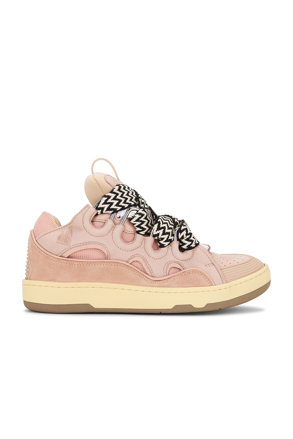 Image 1 of Lanvin Curb Sneaker in Pale Pink