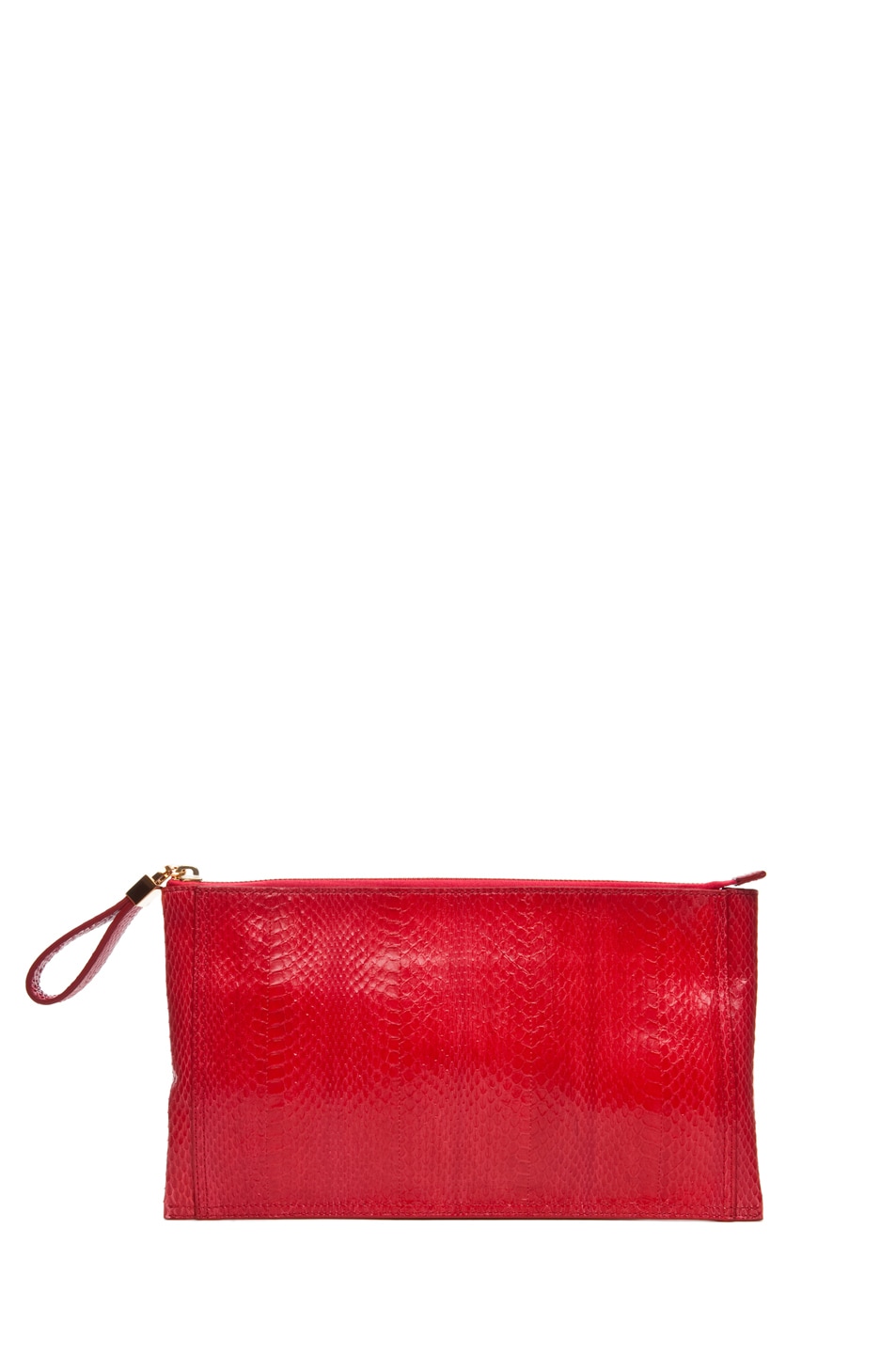 Image 1 of Lanvin Large Pouch in Red