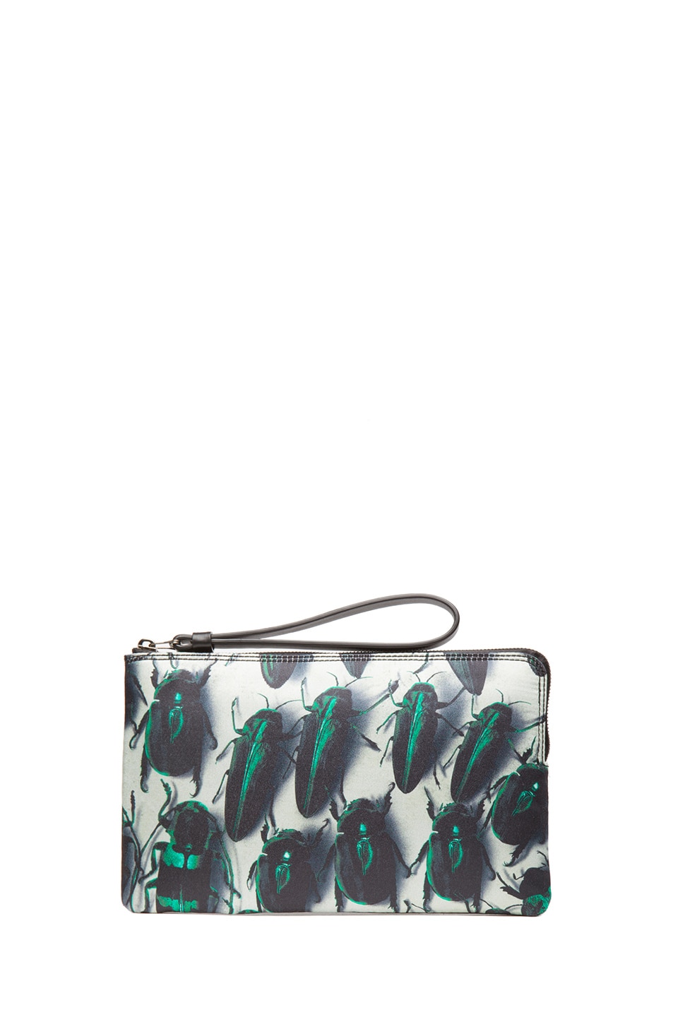 Image 1 of Lanvin Beetle Pouch in Vert