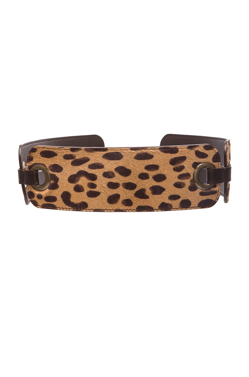 Image 1 of Lanvin Waist Belt in Leopard