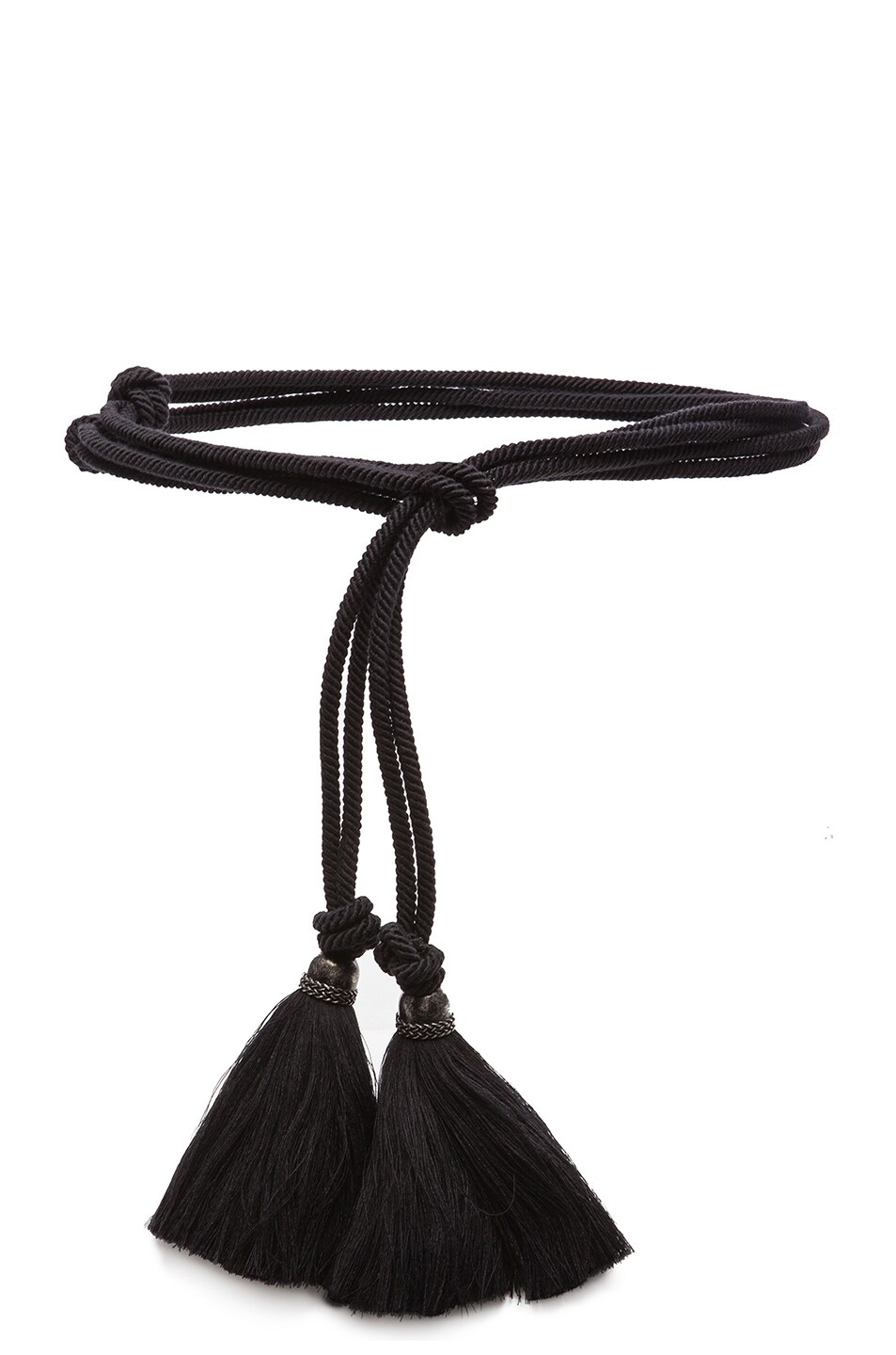 Image 1 of Lanvin Tassel Belt in Black