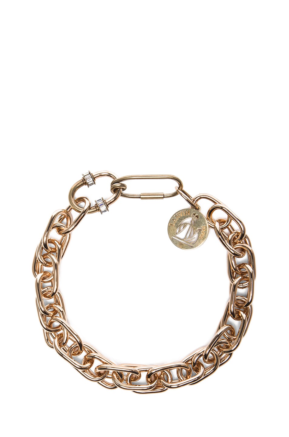 Image 1 of Lanvin Chain Necklace in Gold