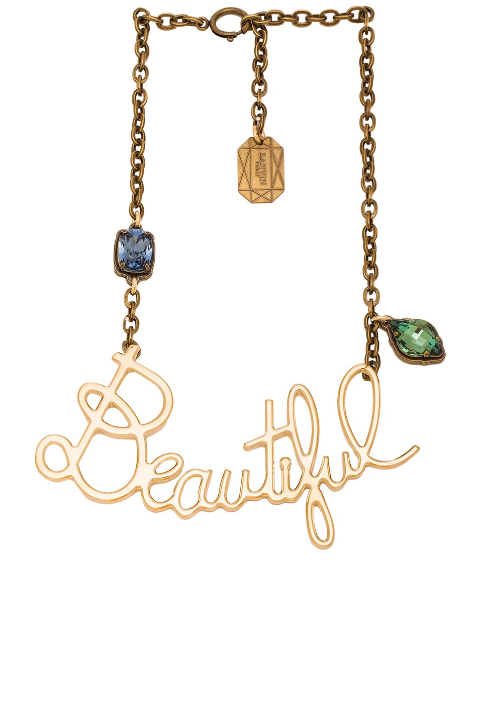 Image 1 of Lanvin Beautiful Necklace in Gold