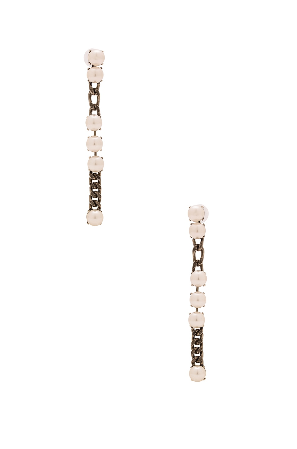 Image 1 of Lanvin Drop Earrings in Pearl