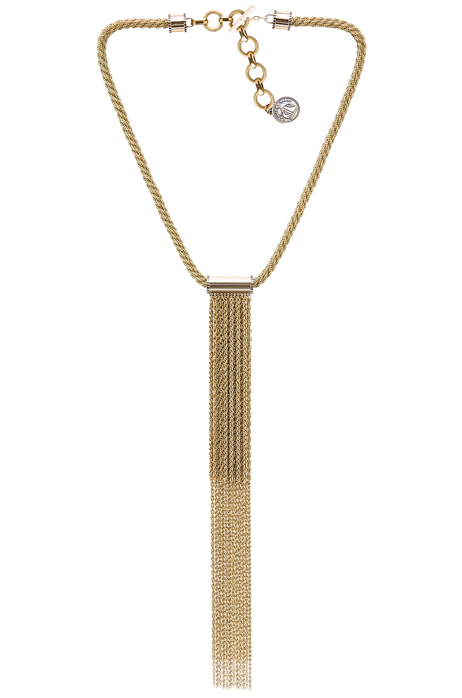 Image 1 of Lanvin Chain Pendant Necklace in Gold