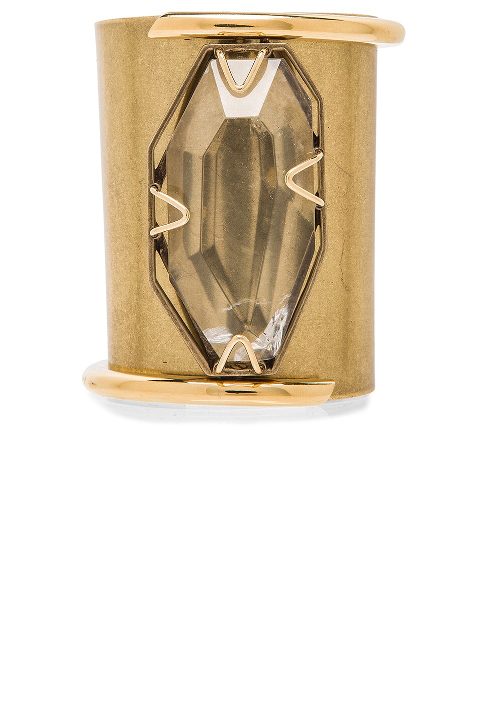 Image 1 of Lanvin Cuff Bracelet in Crystal