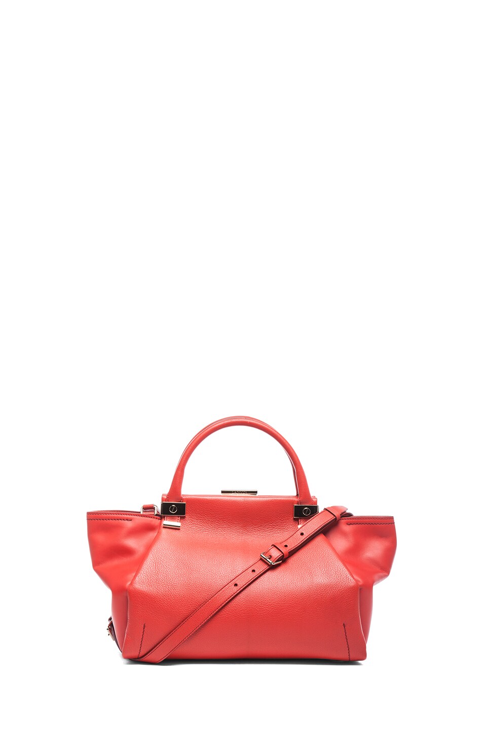 Image 1 of Lanvin Small Trilogy Tote in Red