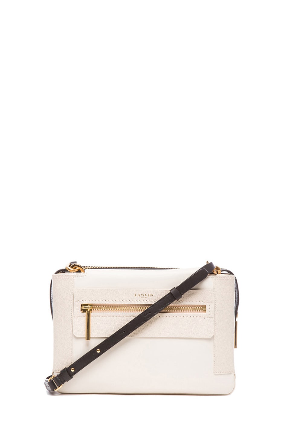 Image 1 of Lanvin Small Crossbody in Ivory