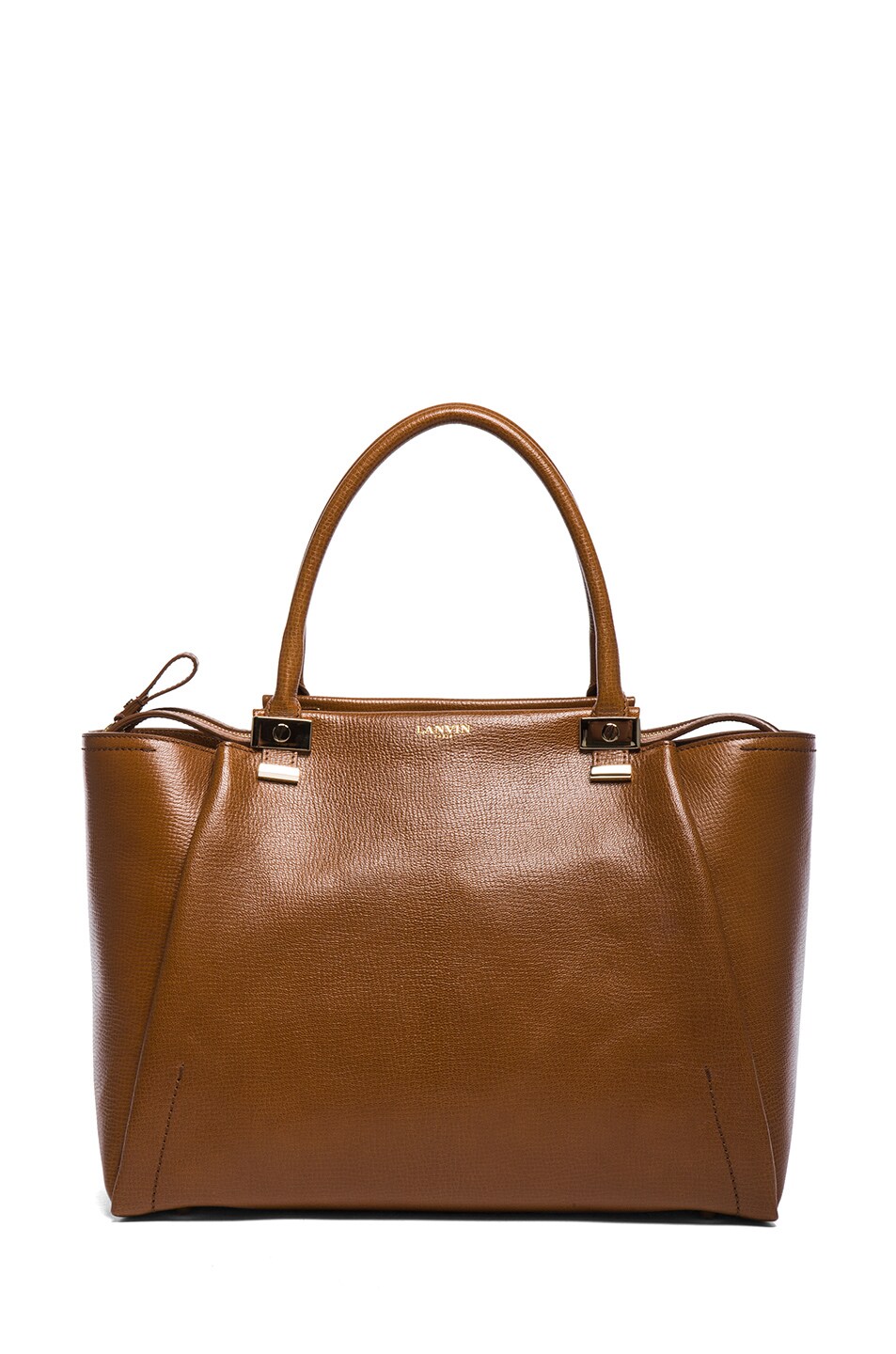 Image 1 of Lanvin Zipped Trilogy Tote in Brown