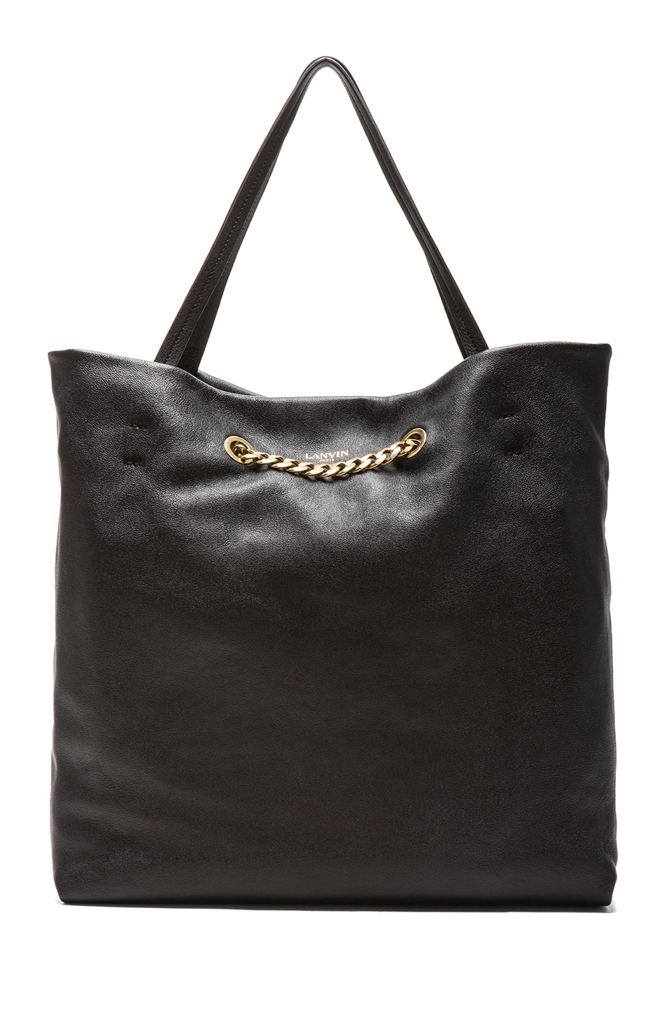 Image 1 of Lanvin Carry Me Shopper in Black