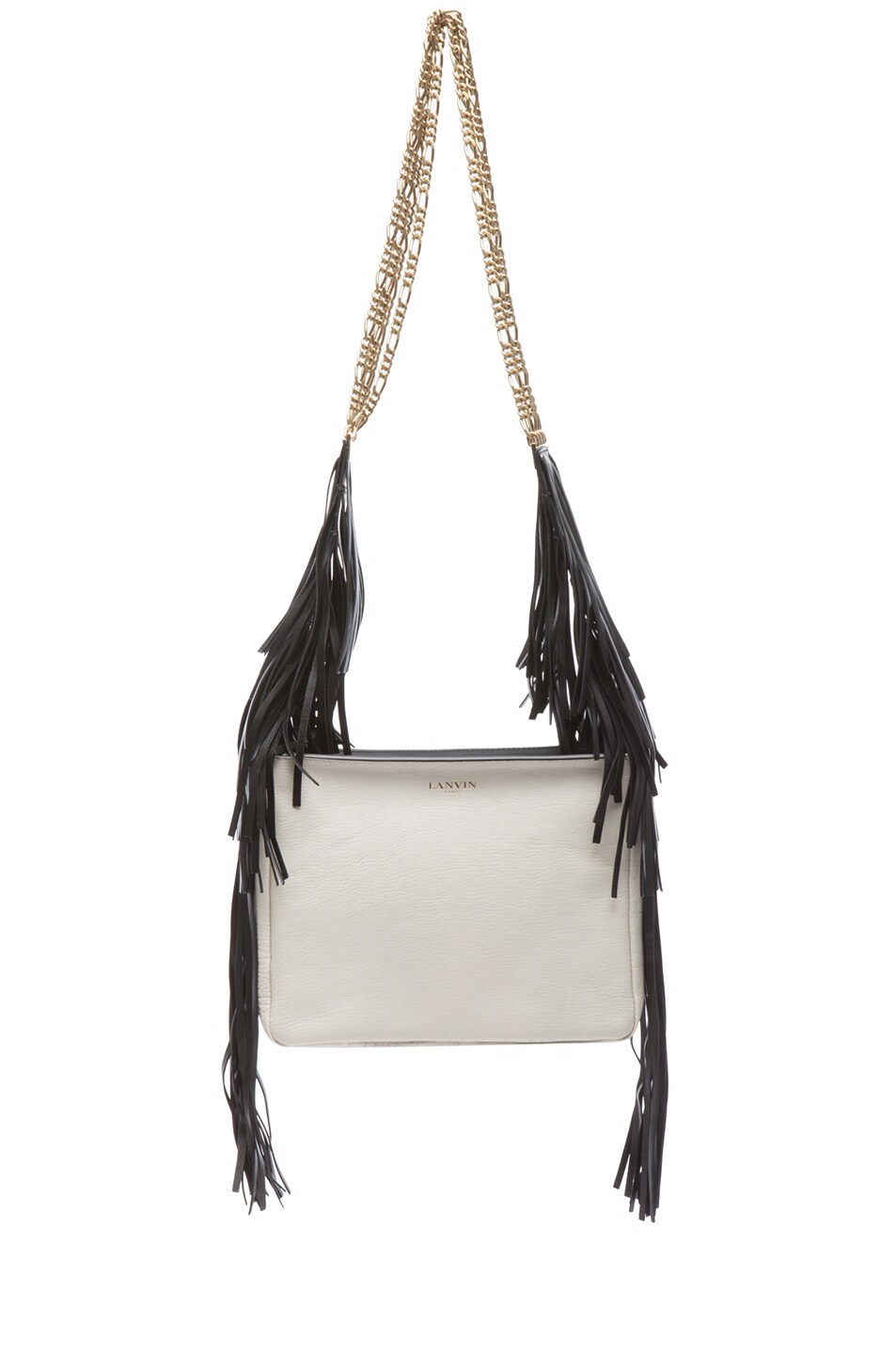 Image 1 of Lanvin Tribale Small Bag in White