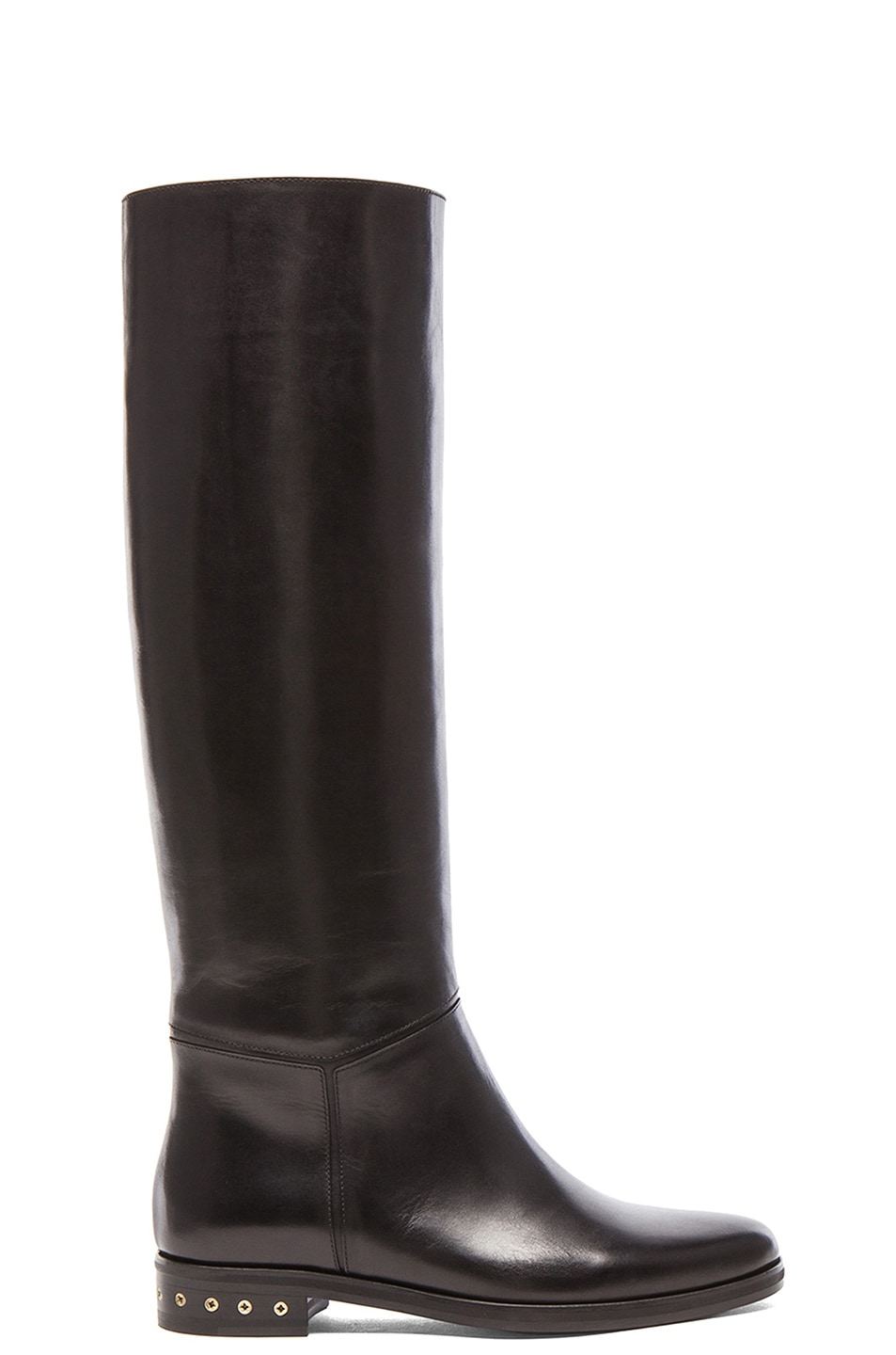 Image 1 of Lanvin Leather Boots in Black