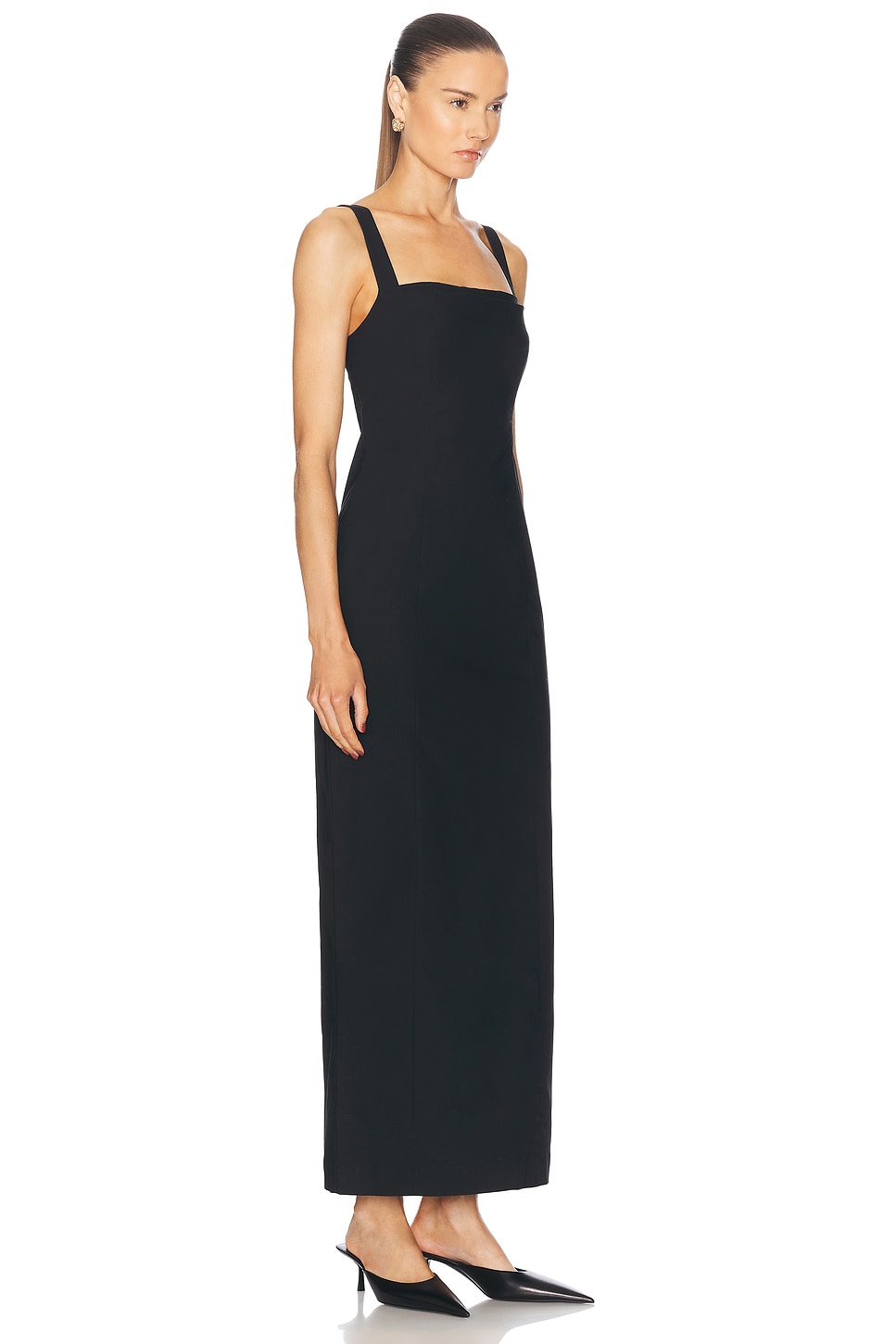 Shop L'academie By Marianna Renia Maxi Dress In Black