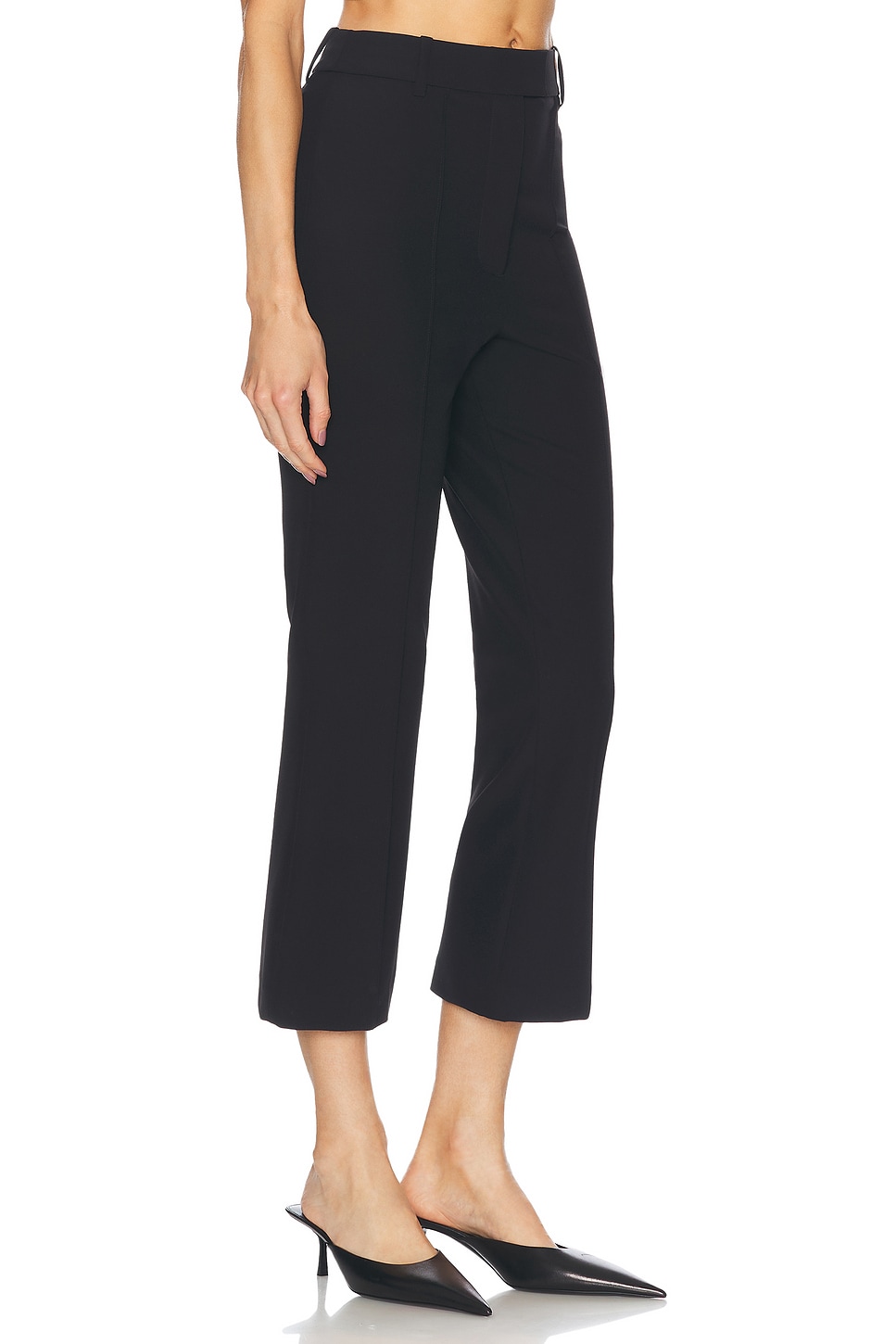 Shop L'academie By Marianna Sidney Crop Pant In Black