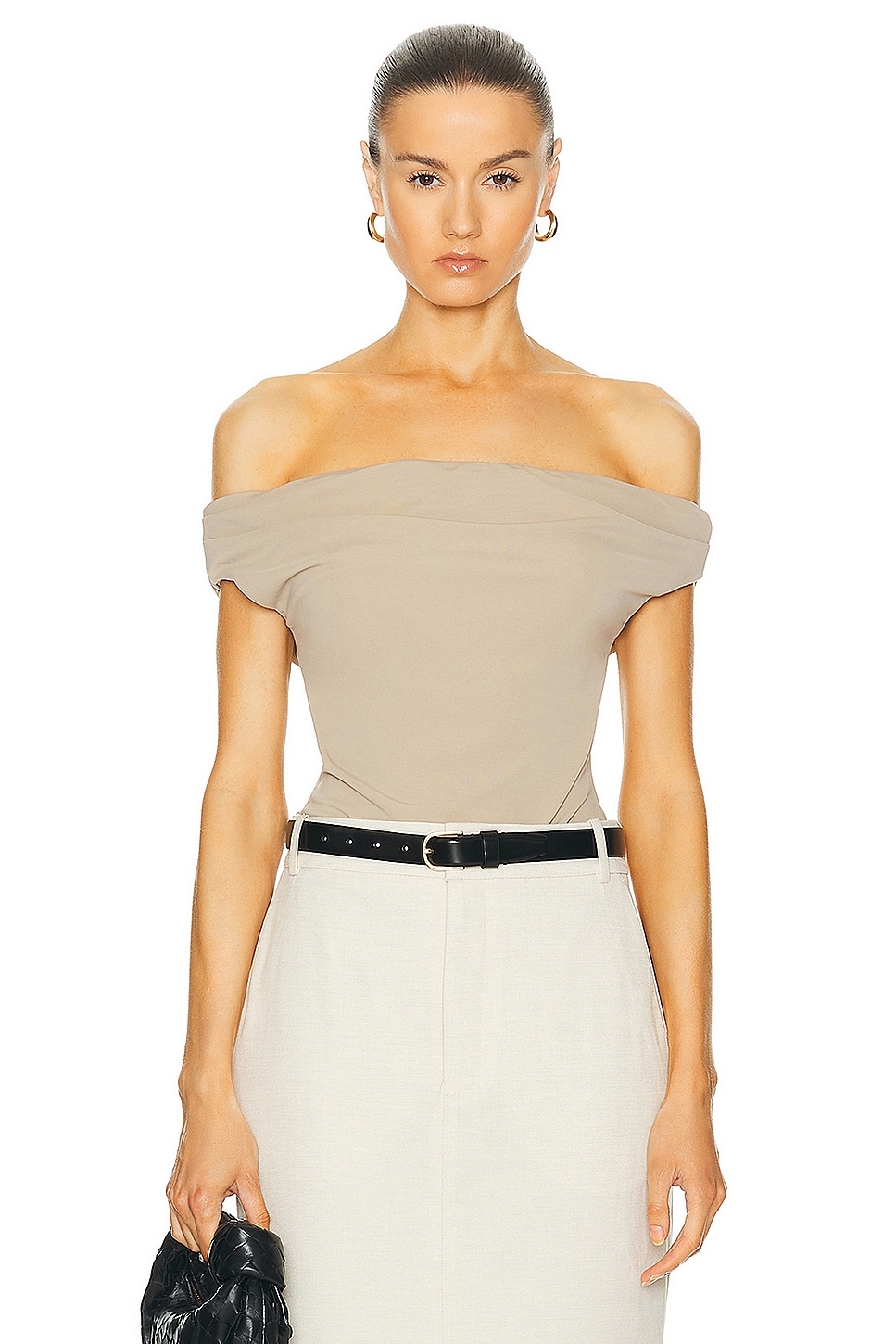 Image 1 of L'Academie by Marianna Fio Top in Beige