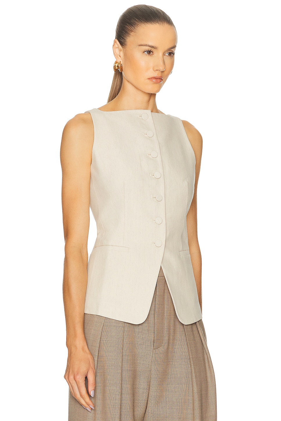 L'academie By Marianna Ami Top In White