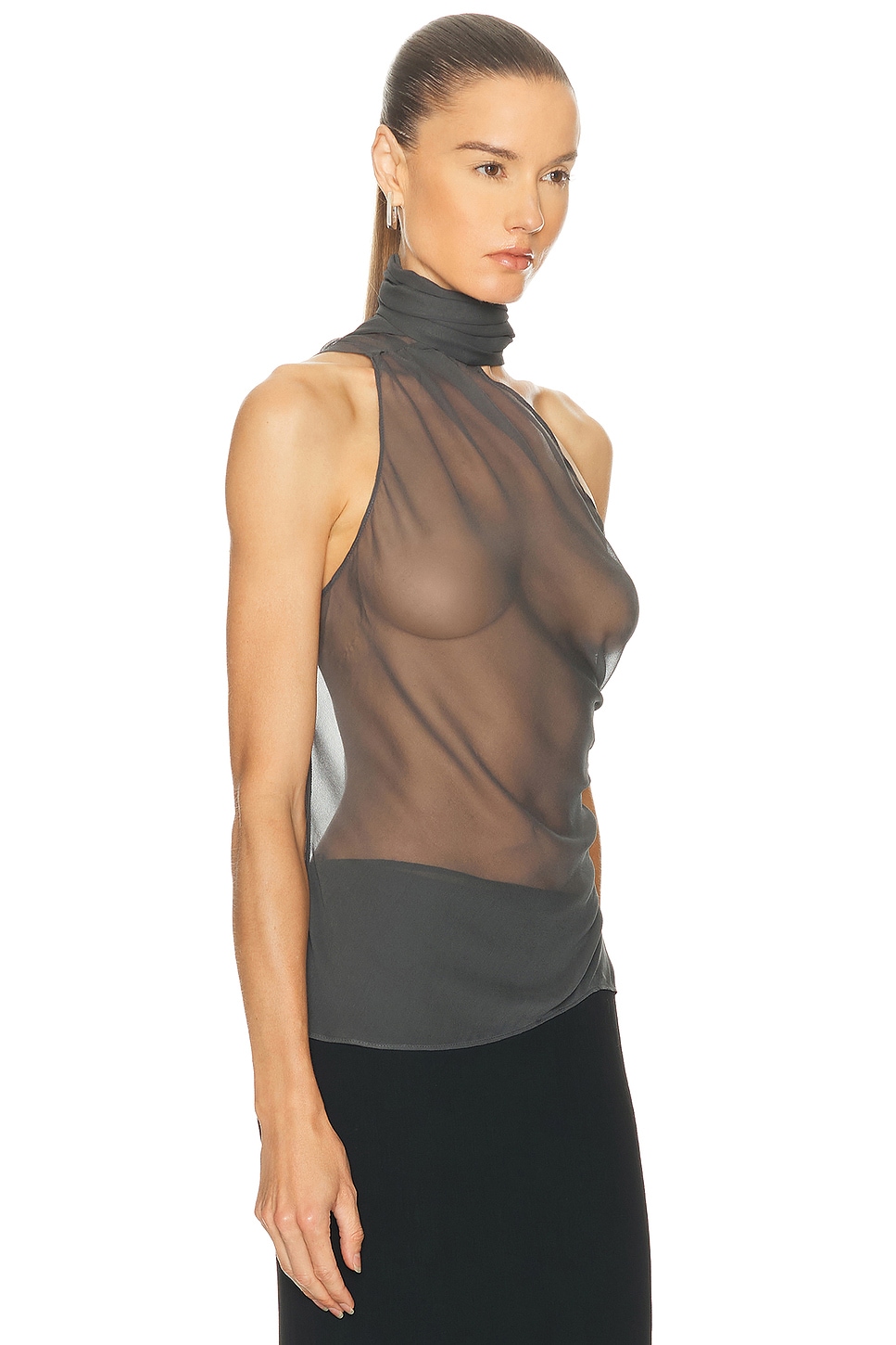 L'academie By Marianna Mei Top In Gray
