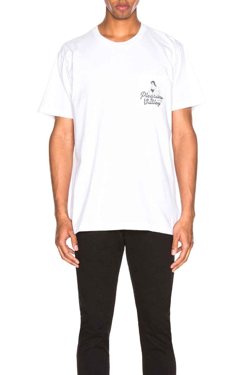 Image 1 of LOCAL AUTHORITY for FWRD Pleasure Motel Pocket Tee in White