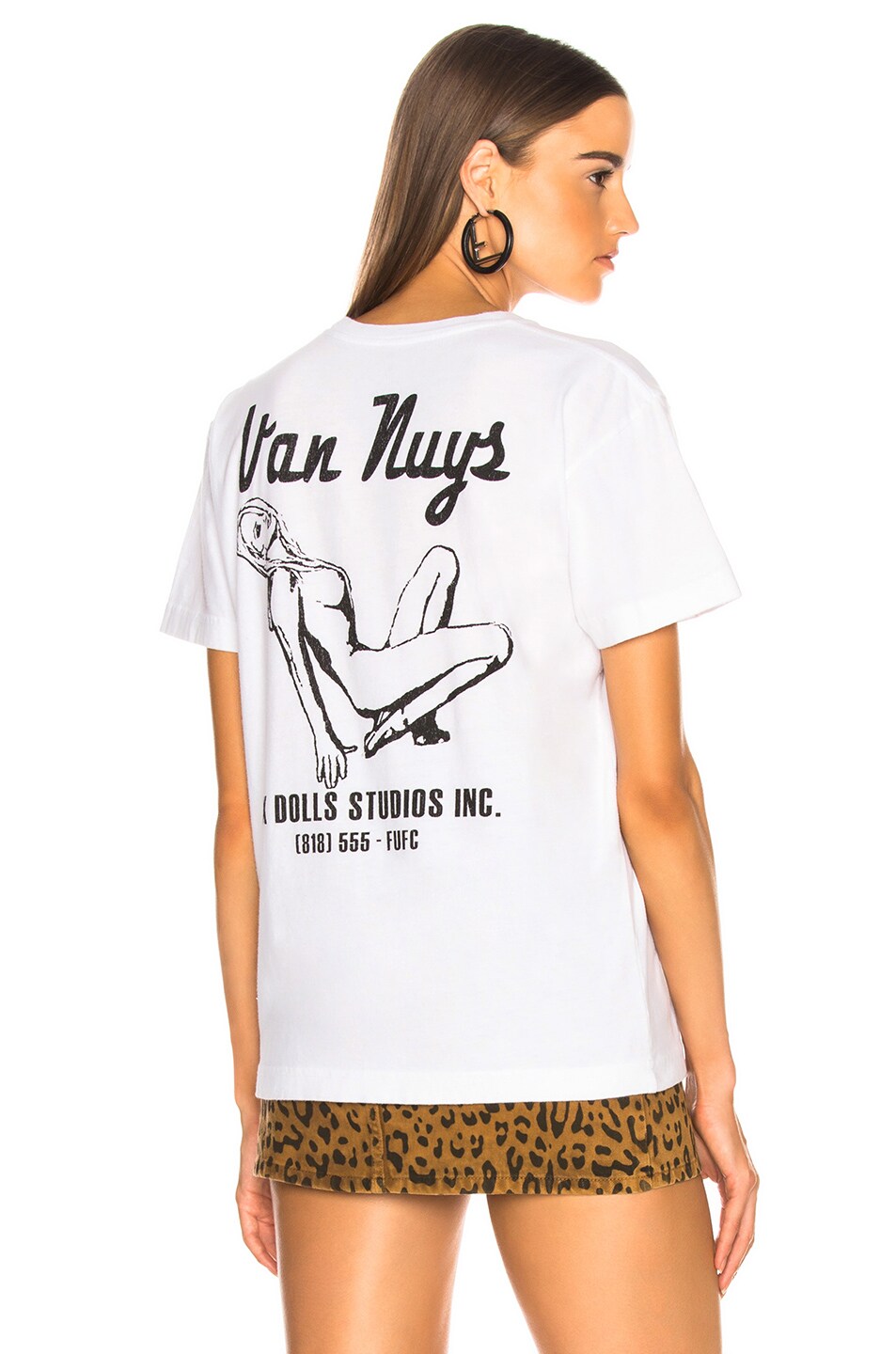 Image 1 of LOCAL AUTHORITY Sex Dolls Studios Pocket Tee in White