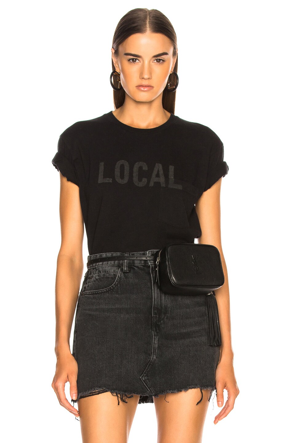Image 1 of LOCAL AUTHORITY Local Pocket Tee in Black