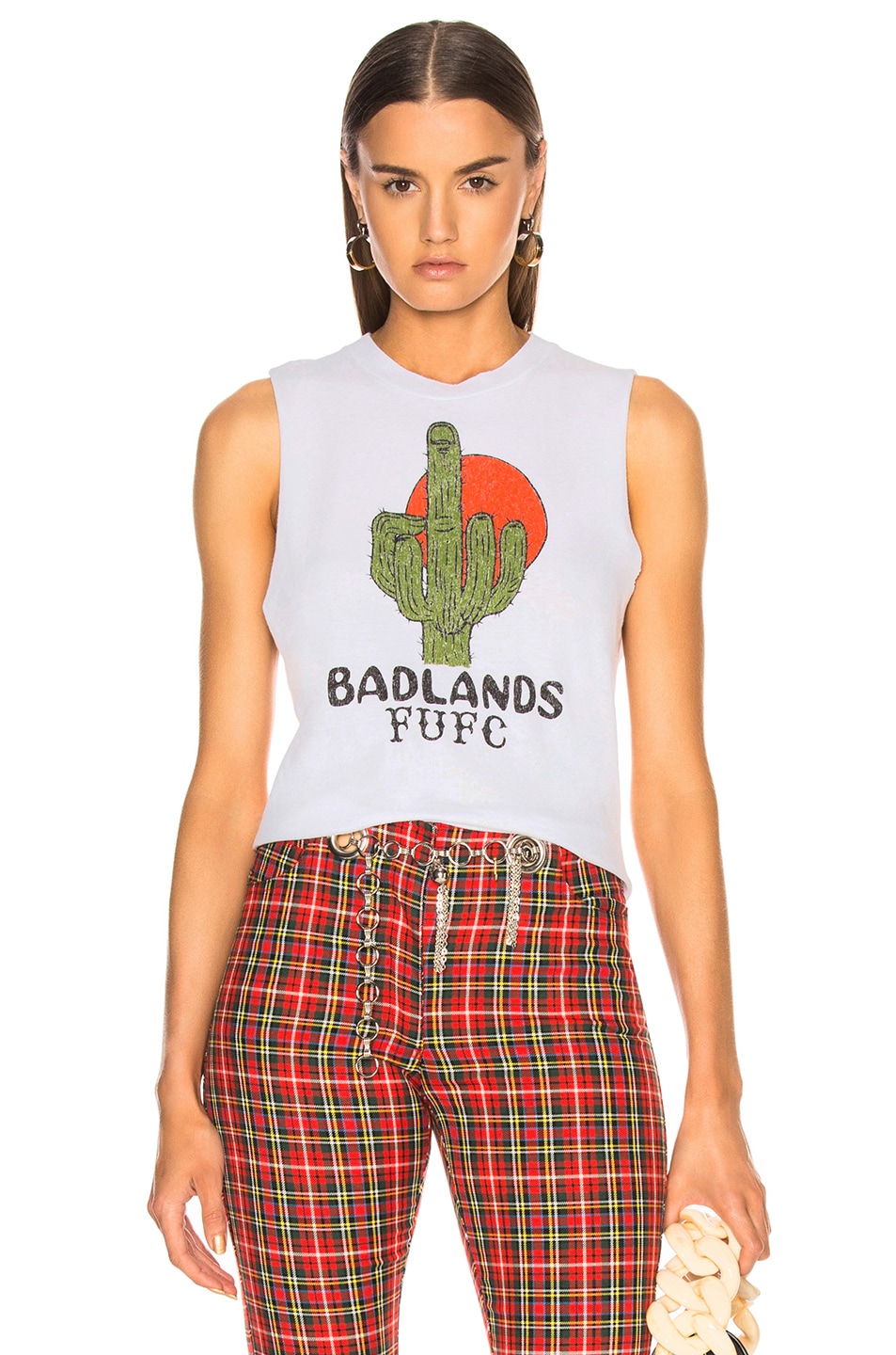 Image 1 of LOCAL AUTHORITY for FWRD FUFC Cactus Tank Top in White