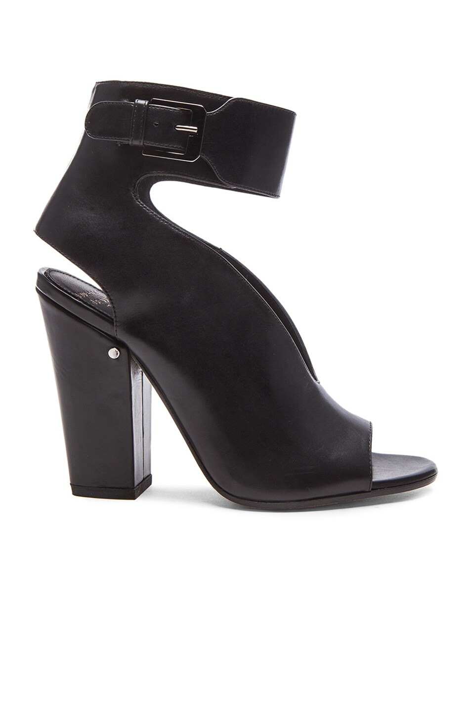Image 1 of Laurence Dacade Hope Leather Heels in Black