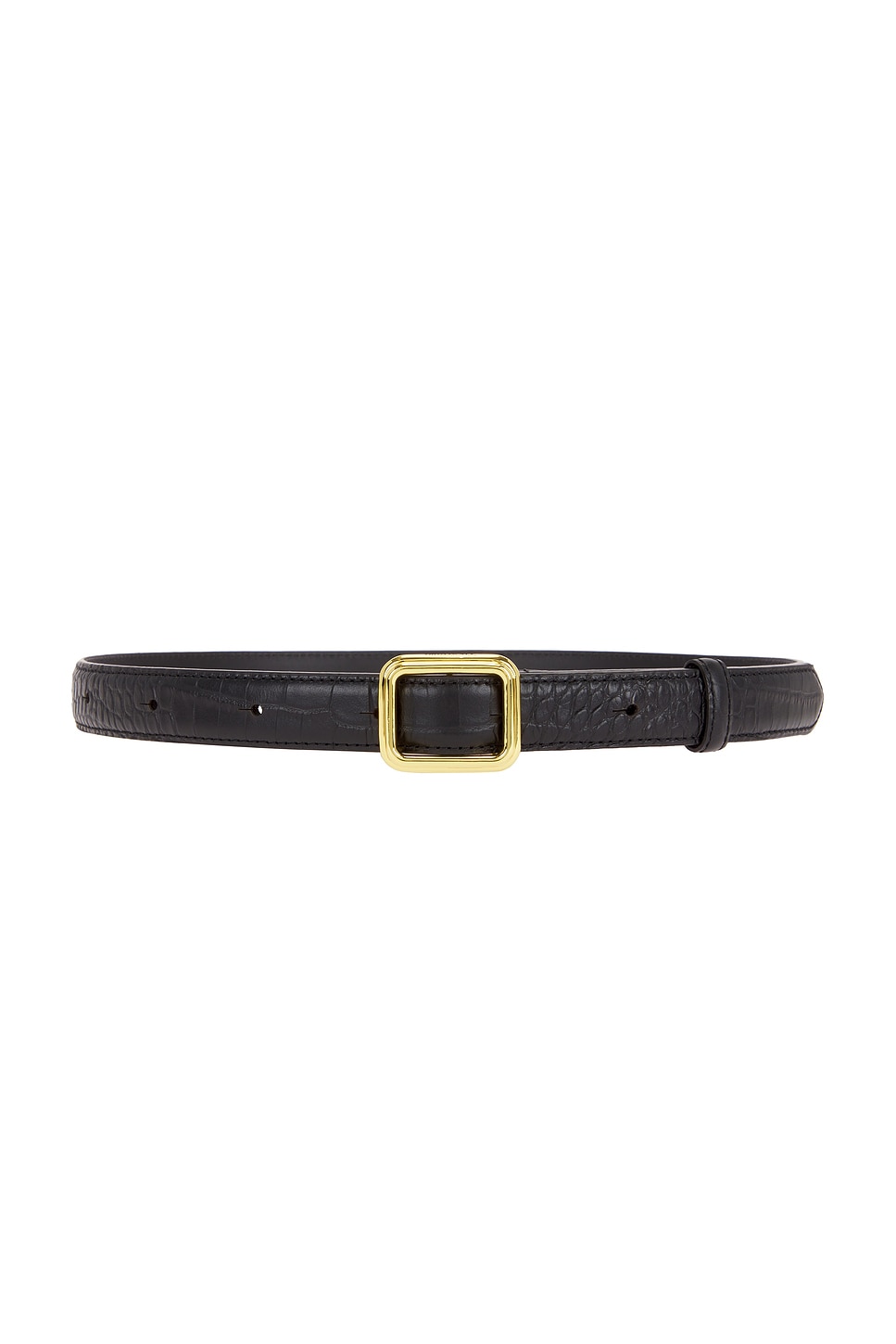 The Georgia Wide Belt in Black