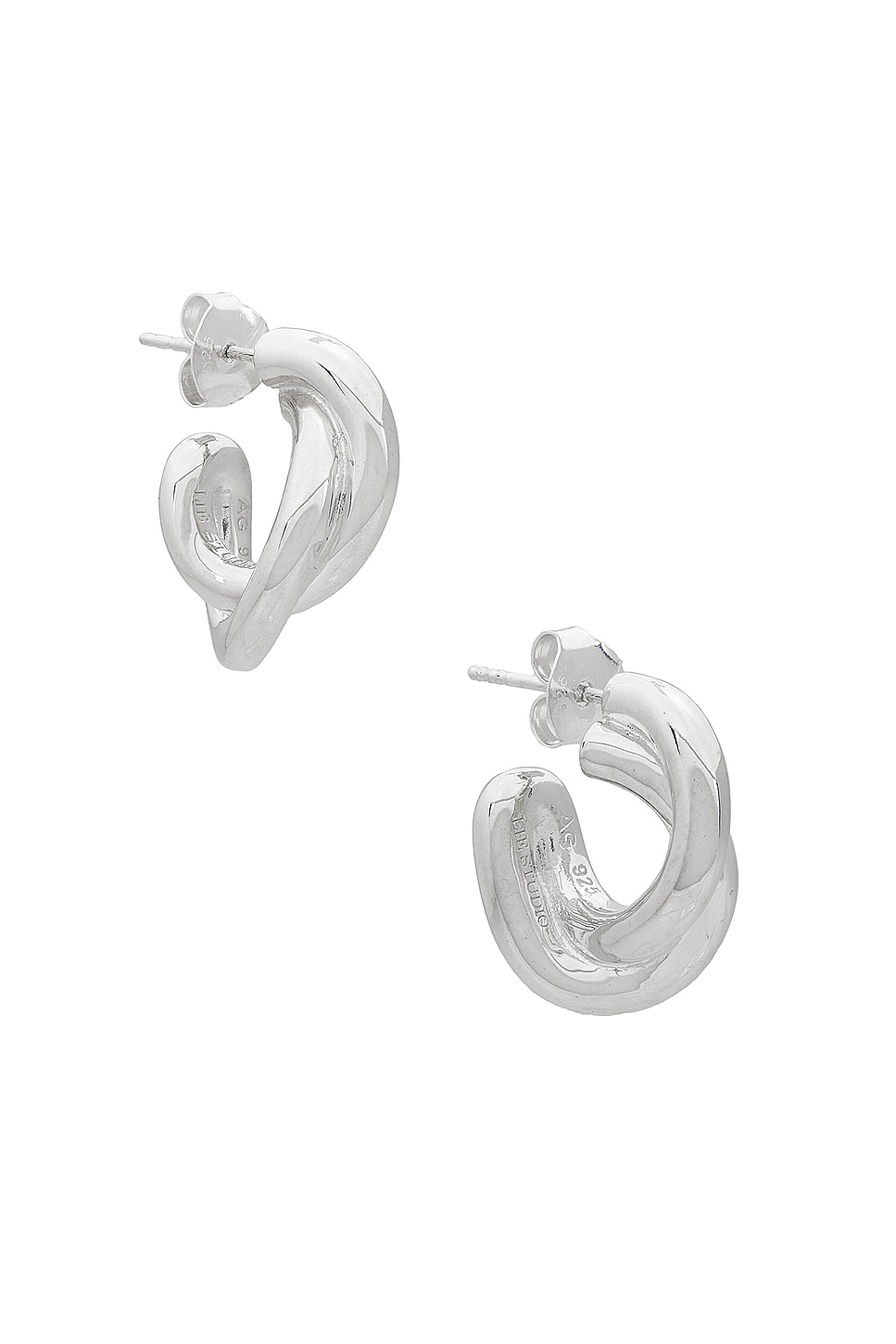 Image 1 of Lie Studio The Diana Earring in Sterling Silver