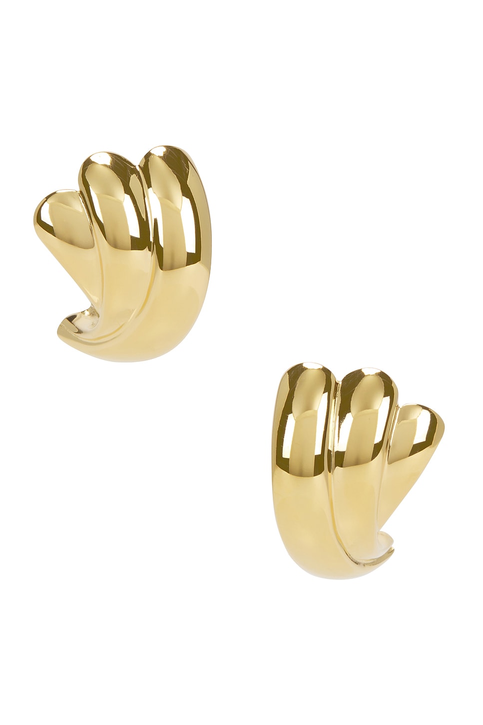 Image 1 of Lie Studio The Magda Earrings in Gold