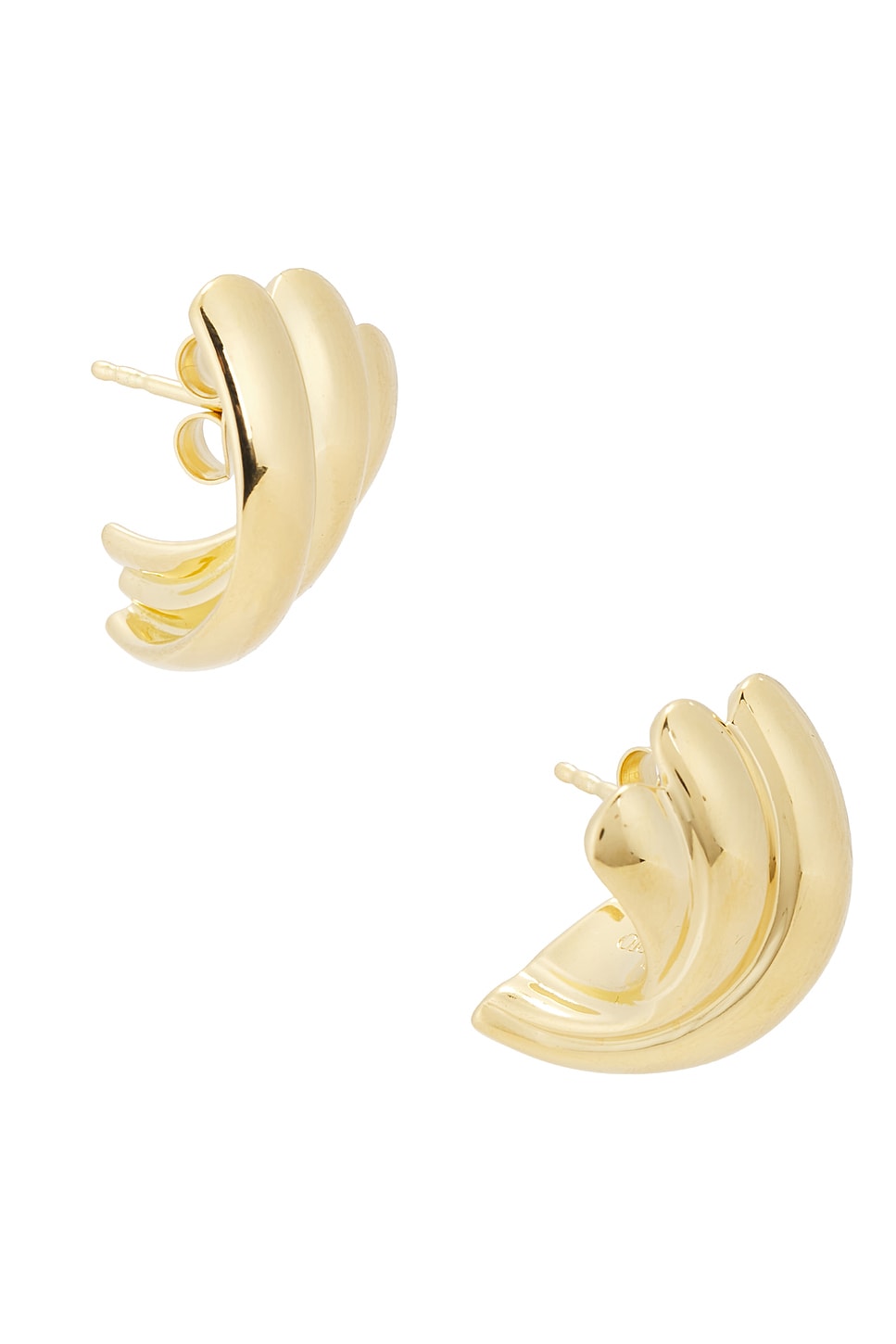 Image 1 of Lie Studio Madga Earrings in 18k Gold Plated