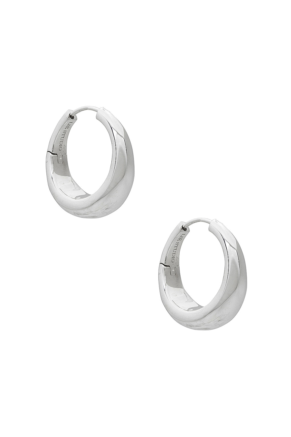 Image 1 of Lie Studio The Andrea Earring in Sterling Silver