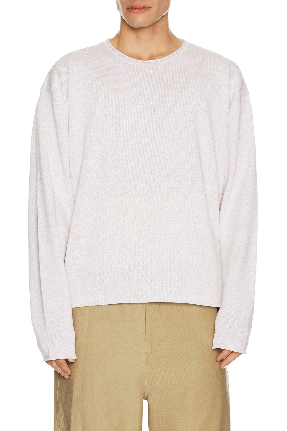 Image 1 of Le17Septembre Melange Pullover in Ivory