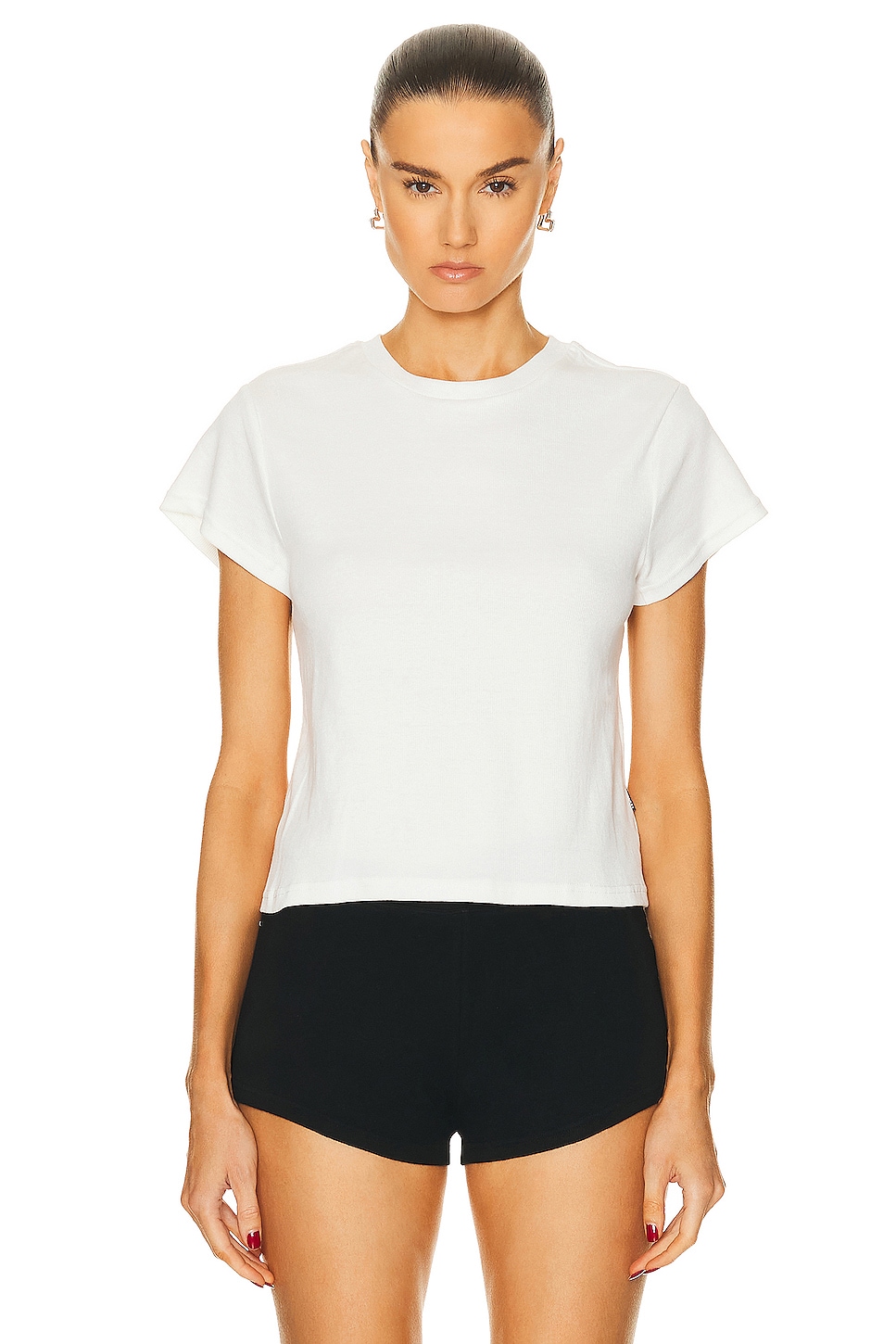 Image 1 of LE BUNS Skye Baby Tee in Ivory